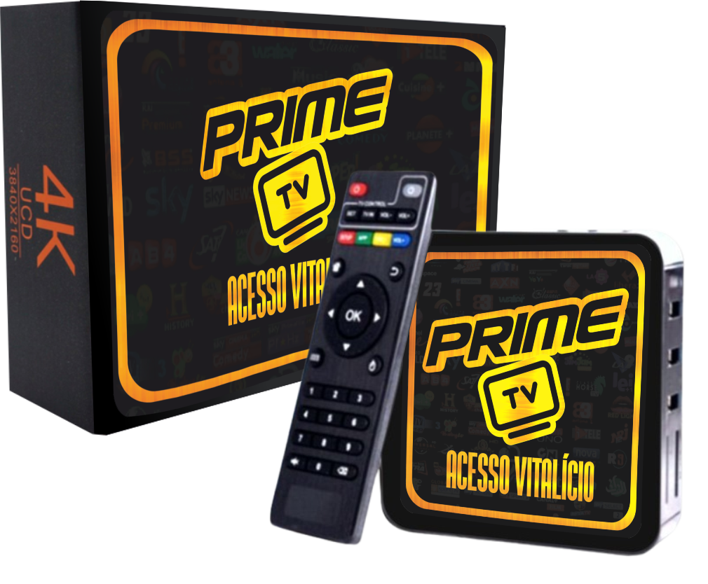 TV Box Vitalício PrimeTV — Acesso Vitalício sem Mensalidade